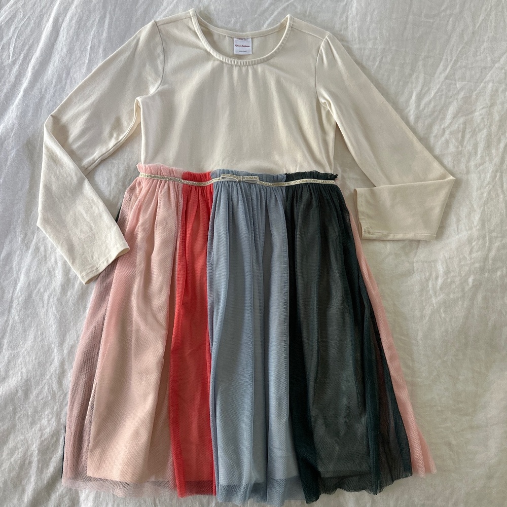 Hanna Andersson Girls Party Dress size 8